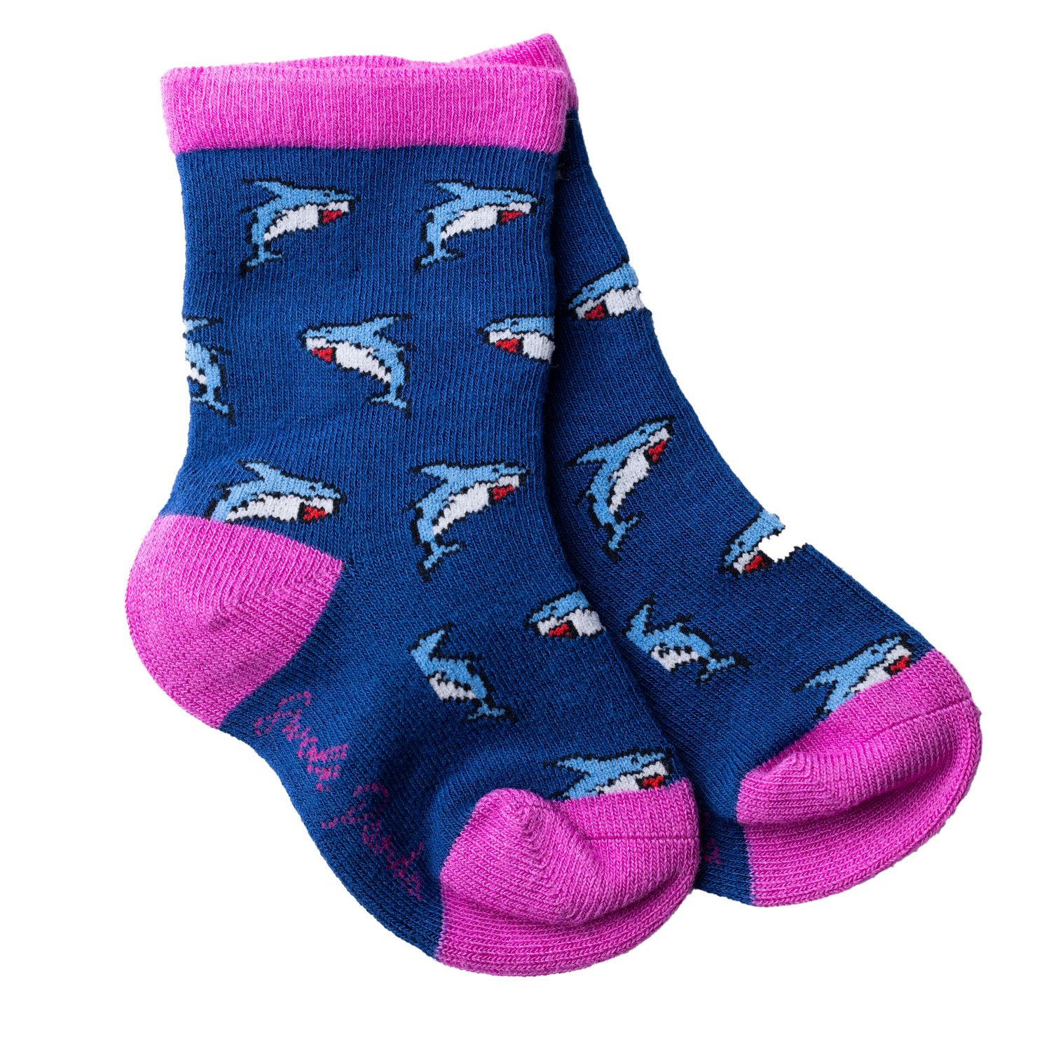 SWOLE PANDA SP290 7 9Y SHARK SOCKS KIDS