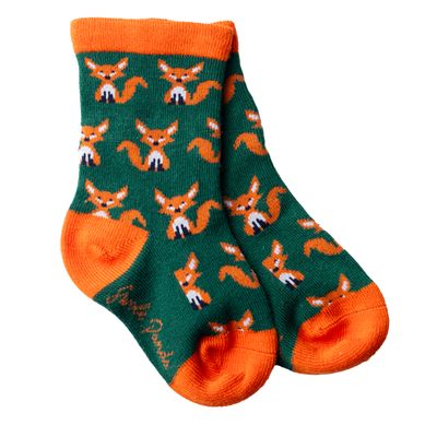 SWOLE PANDA SP326 7 9Y FOX SOCKS KIDS