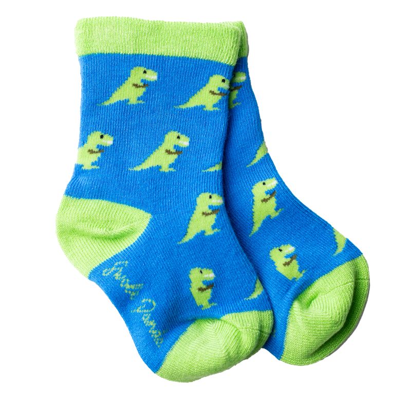 SWOLE PANDA SP324 7 9Y T REX SOCKS KIDS