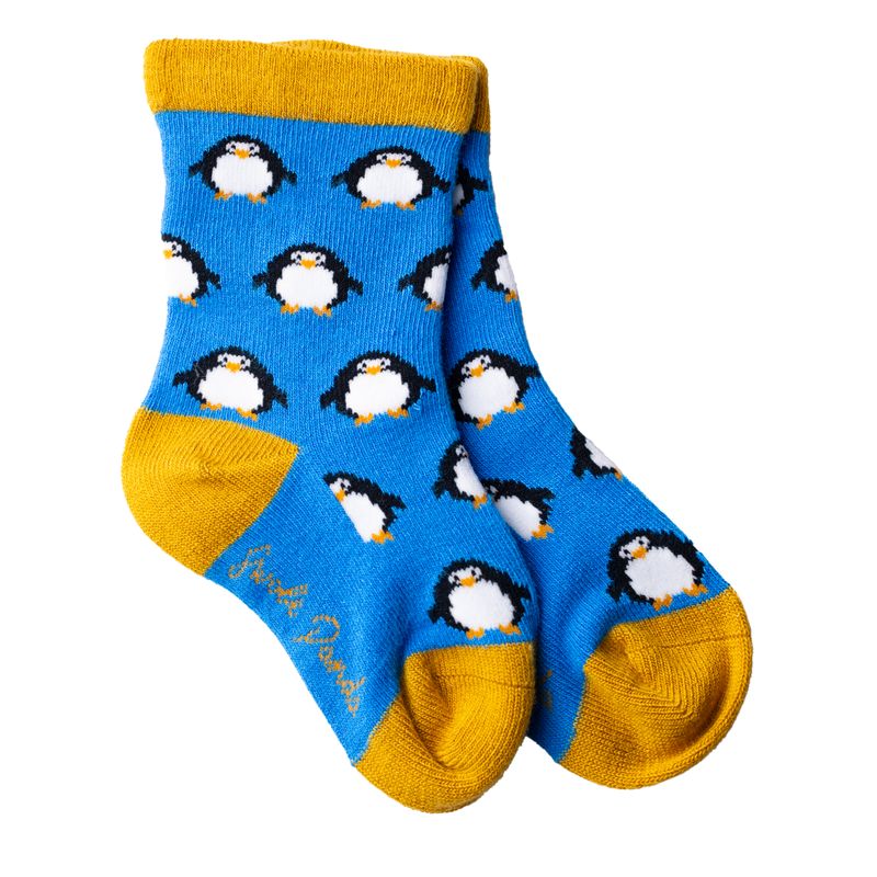 SWOLE PANDA SP291 7 9Y PENGUIN SOCKS KIDS