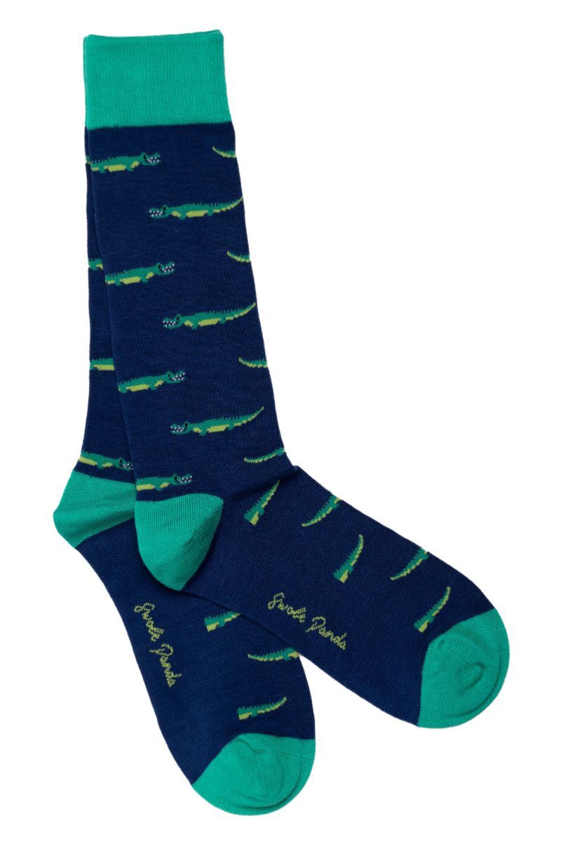 SWOLE PANDA  SP420 L CROCODILE SOCKS