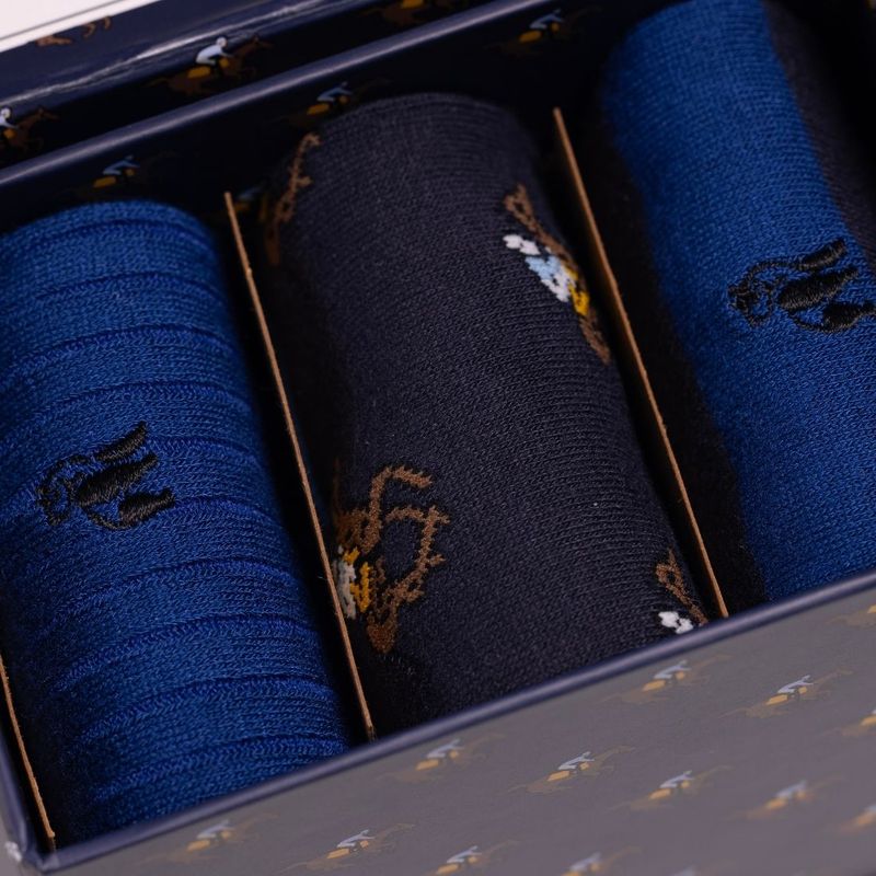 SWOLE PANDA SP028 3  21 L JOCKEY  GIFT BOX 3 PAIR SOCKS