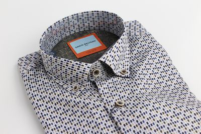 3VFG BADARAN  MENS SHIRT DARIO BELTRAN COL 362