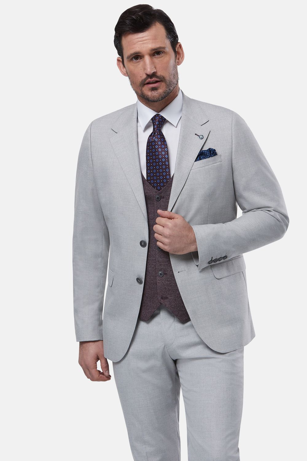 LONDON ADULT SUIT SILVER