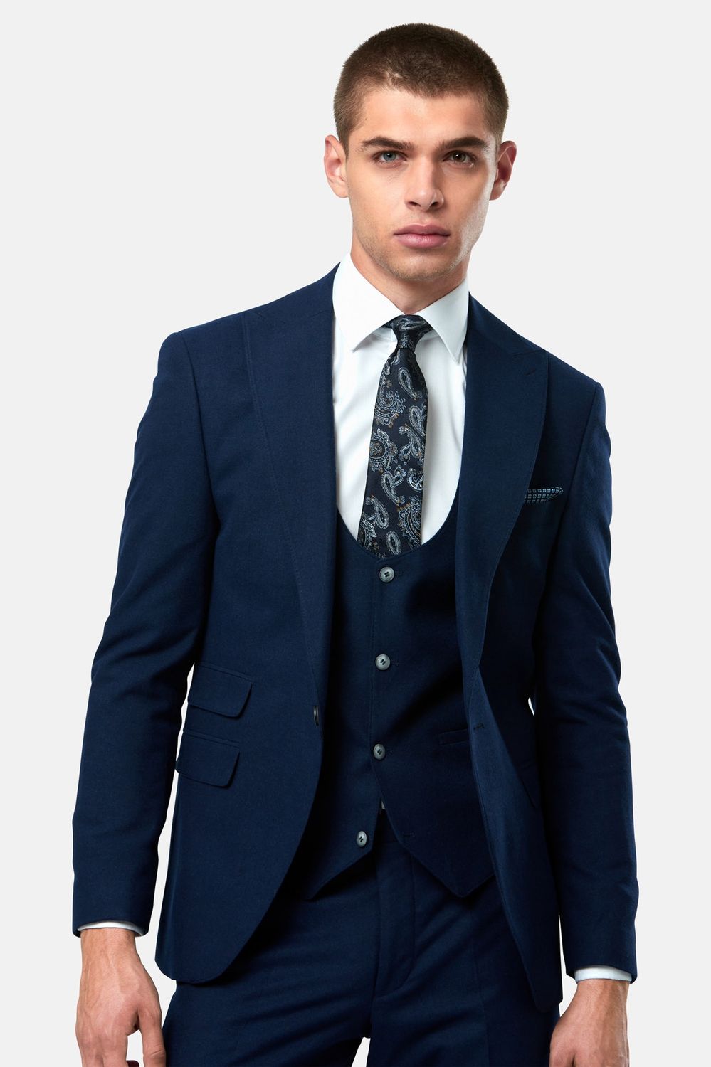 JAGUAR TRAVIS 3PC SUIT INDIGO