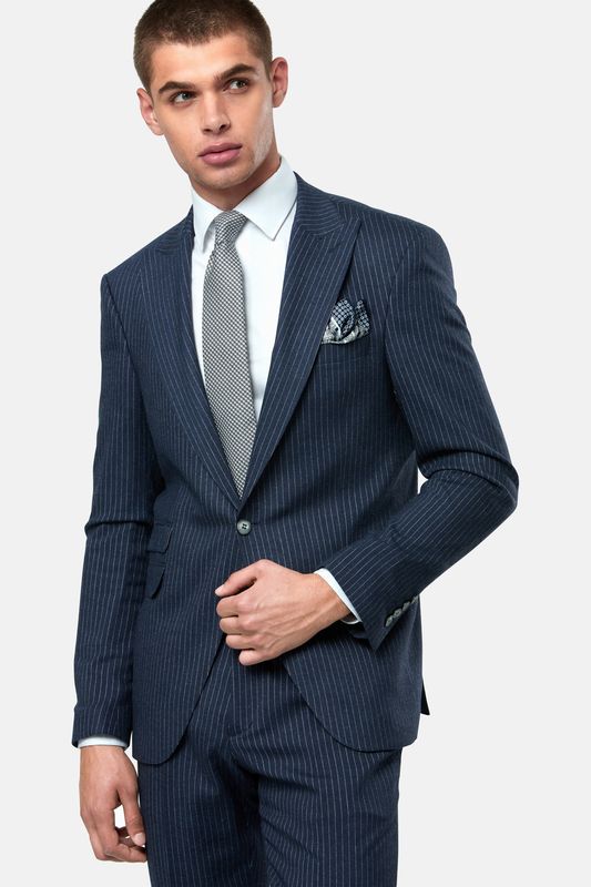 LEXUS TRAVIS 3PC SUIT INDIGO