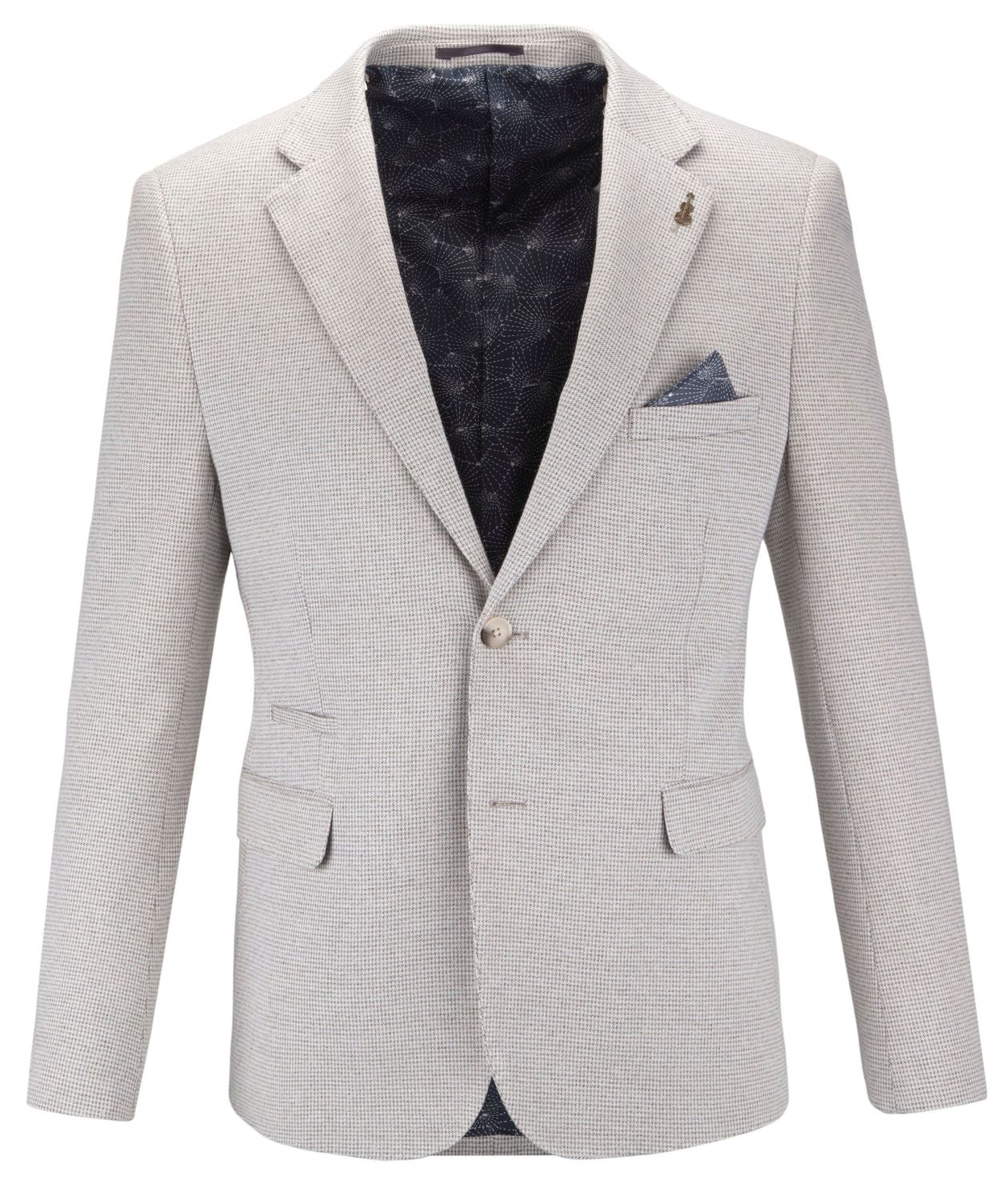 FJK1091 CLAUDIO FRATELLI UNITI BLAZER GREY