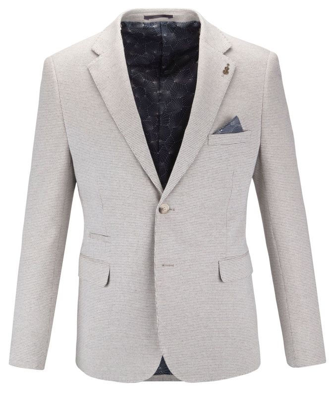 FJK1091 CLAUDIO FRATELLI UNITI BLAZER GREY