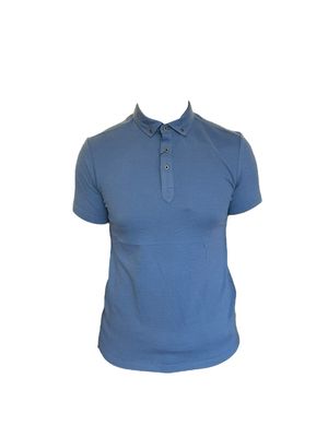 SWSJ5346 BAIRD SS JAQUARD POLO INDIGO