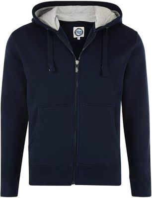 Kam Fleece Zip hood Navy
