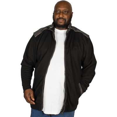 KBS714 Shoulder Panel Zip TOP BLACK