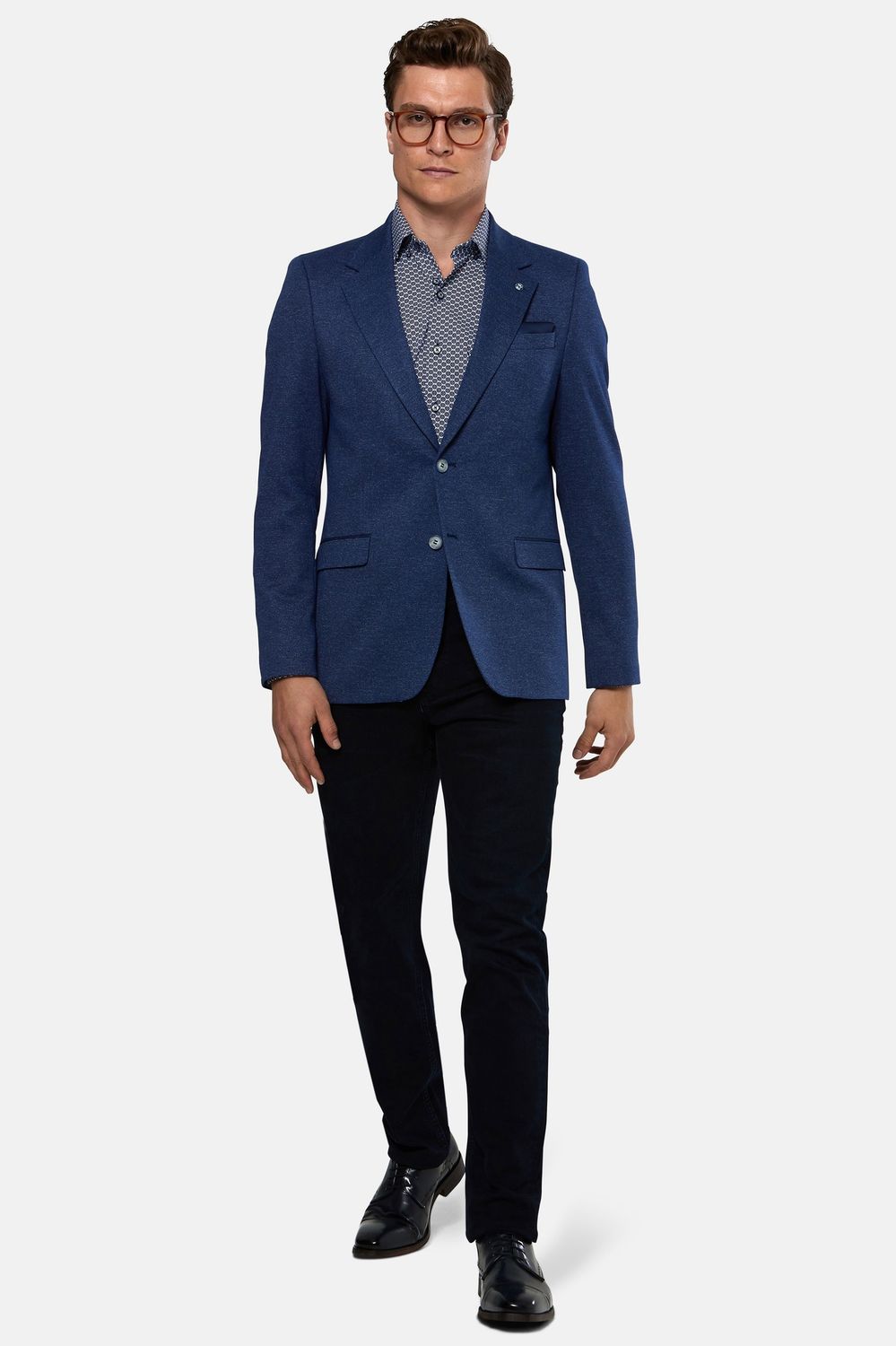 CHALLET JACKET INDIGO LESTER FIT
