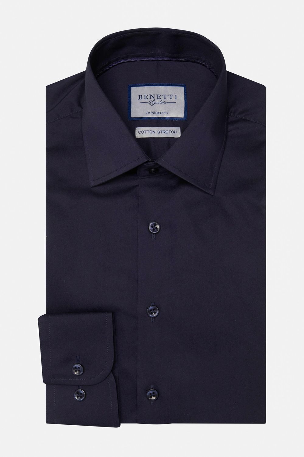 OSCAR FORMAL SHIRT TAILORED FIT NAVY
