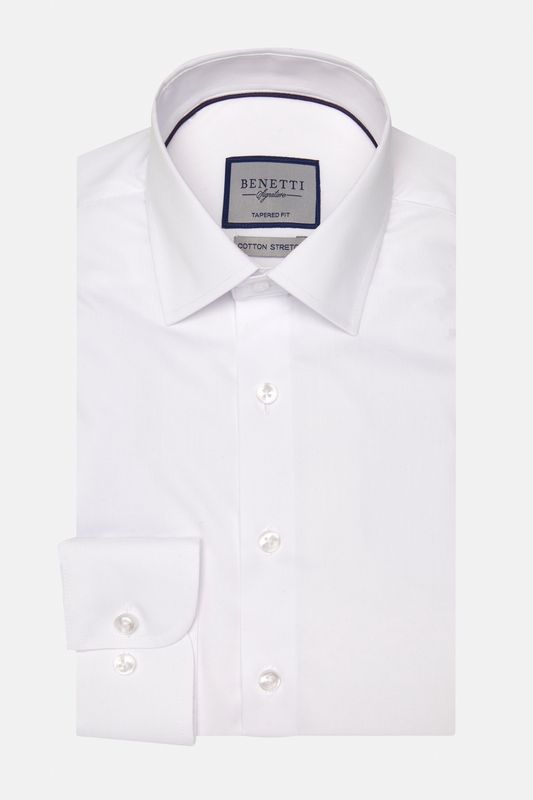 OSCAR FORMAL SHIRT TAILORED FIT WHITE