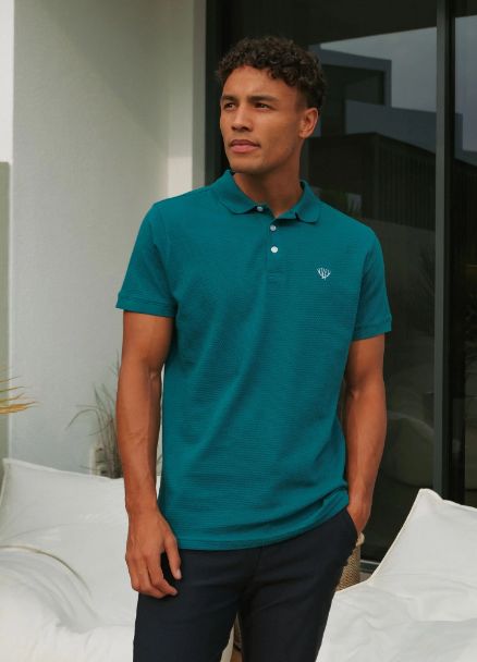 WALKER &amp; HUNT POLO DARK GREEN