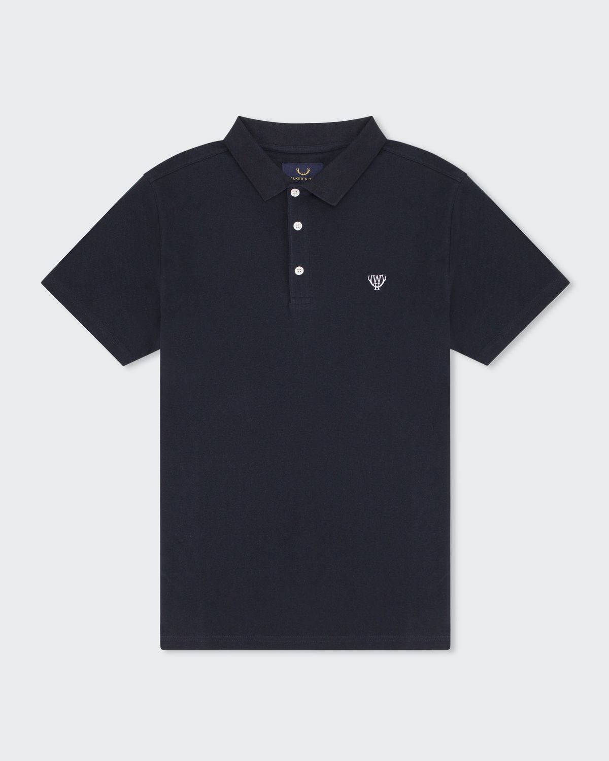 WALKER &amp; HUNT POLO NAVY