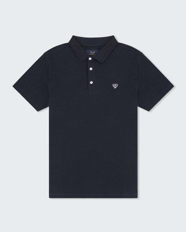 WALKER &amp; HUNT POLO NAVY