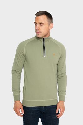 FALCONS 1/4 ZIP A FERN