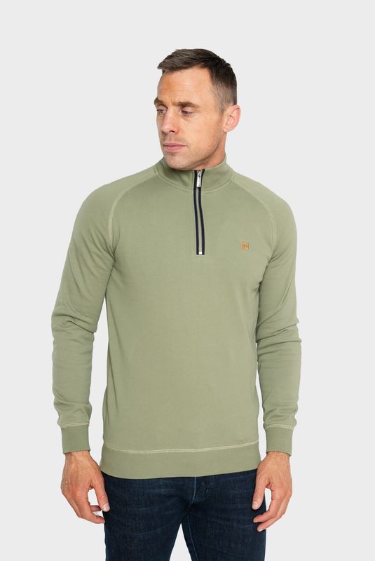 FALCONS 1/4 ZIP A FERN