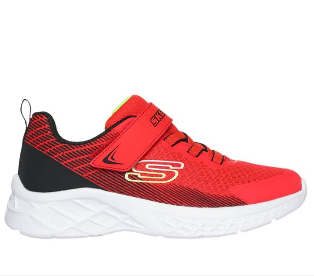 SKECHERS KIDS MICROSPEC 11 ZOVRIX RED/BLACK