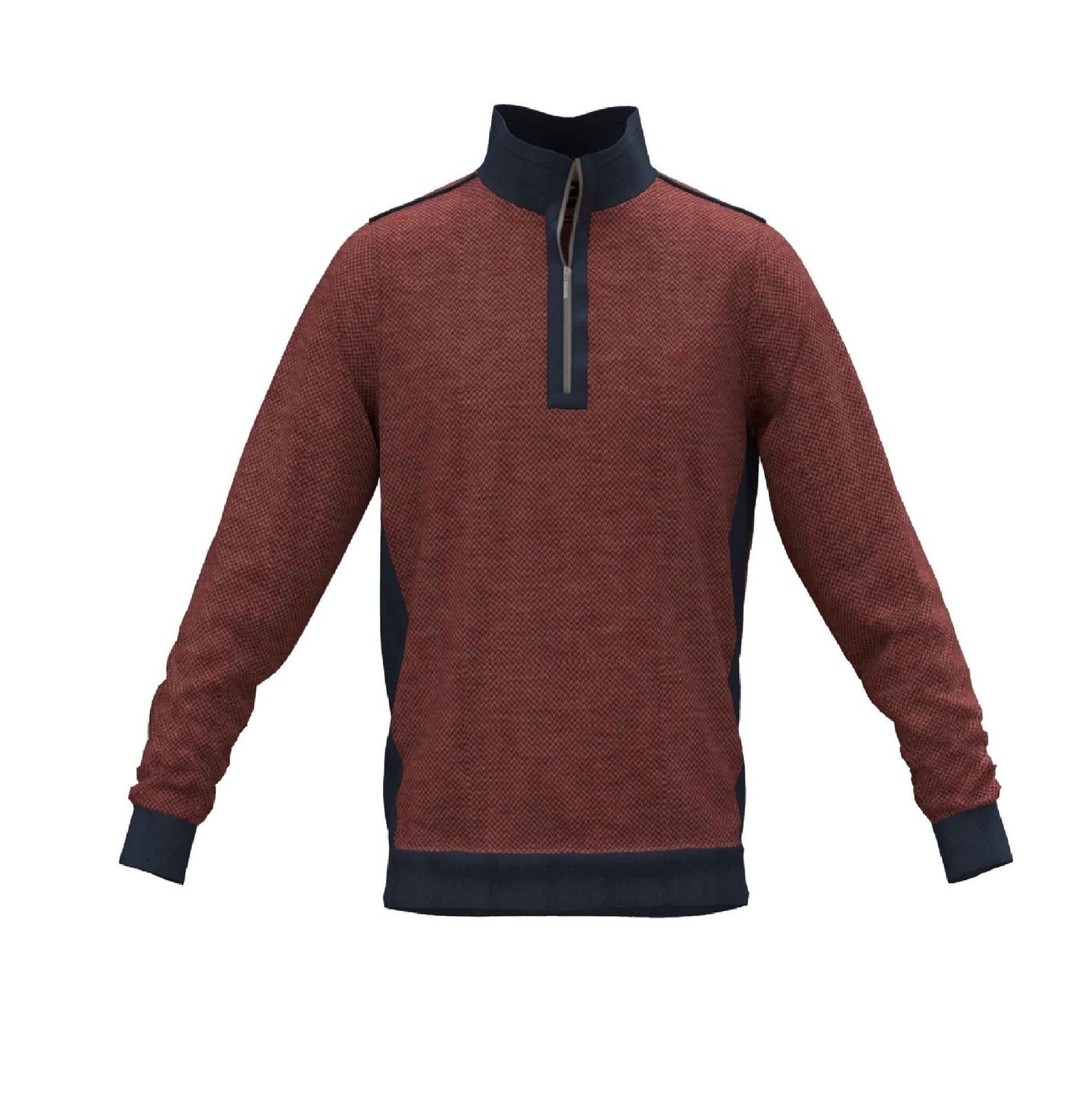1414 1728 FYNCH HATTON 1/4 ZIP COL 302