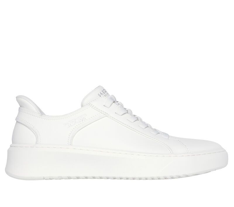 SKECHERS COURT BREAK DOUBLE VENTED SLIP INS WHITE
