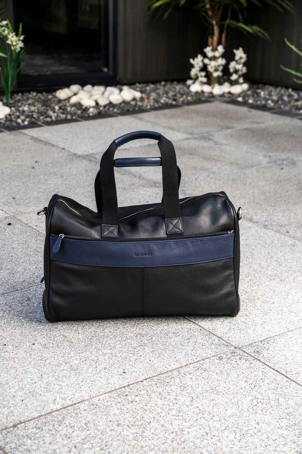 SLOANE WEEKEND BAG 21037 BLACK/NAVY
