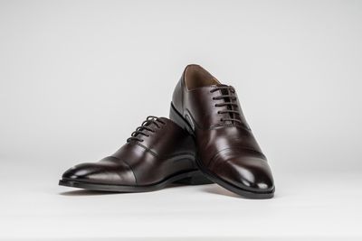GARCIA 21011 LEATHER OXFORD TOE CAP BROWN
