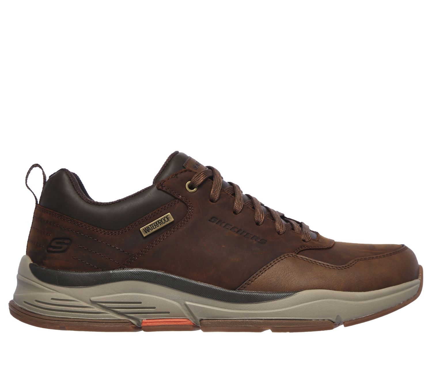 SKECHERS BENAGO HOMBRE 210021 CDB DARK BROWN