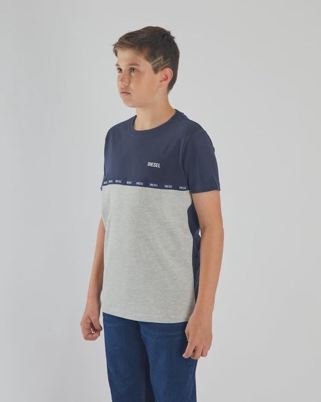 DKB 1008007 DIESEL KIDS HANLEY TEE NAVY