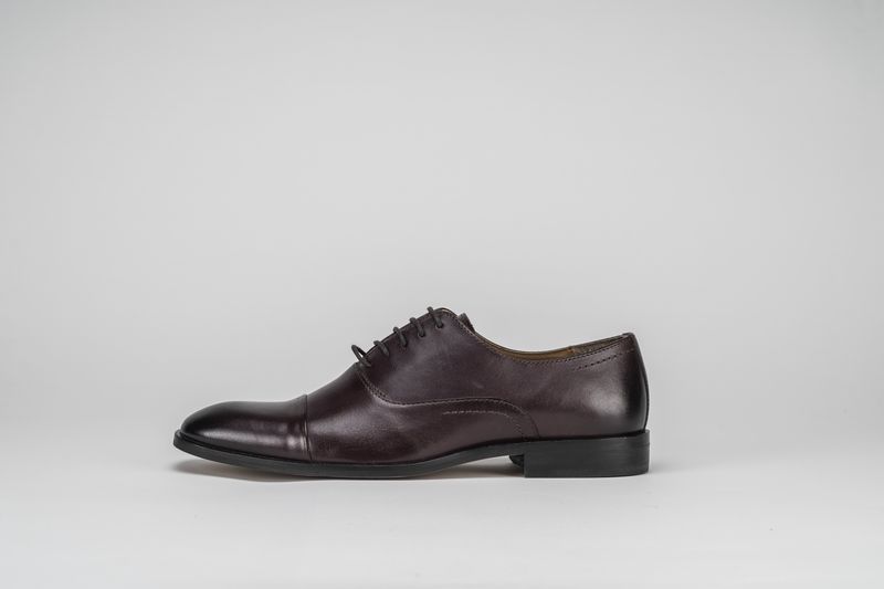 GARCIA 21012  LEATHER OXFORD TOE CAP OXBLOOD