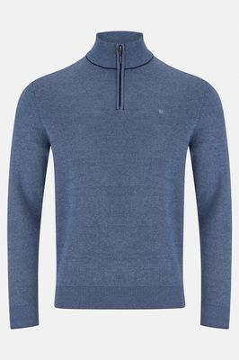 BENETTI 1/4 ZIP VERONA SMOKE