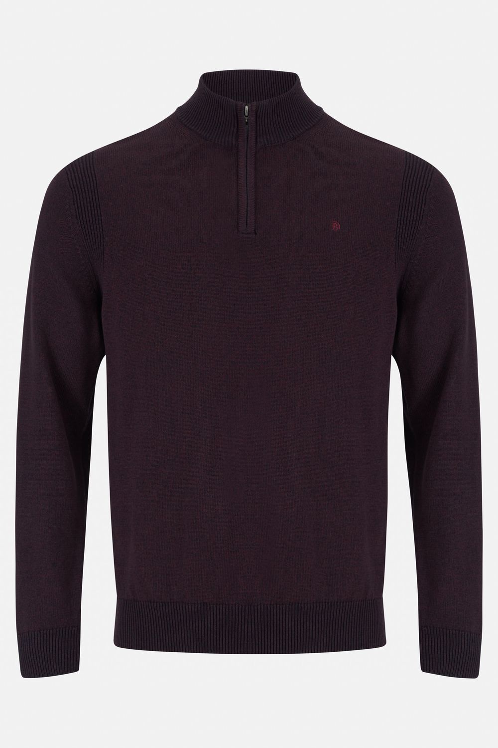 BENETTI 1/4 ZIP BROSNA BORDO