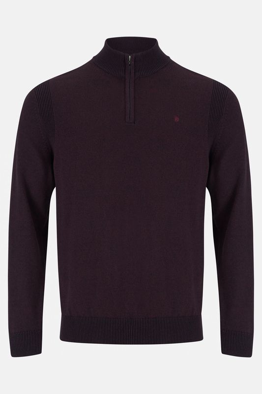 BENETTI 1/4 ZIP BROSNA BORDO