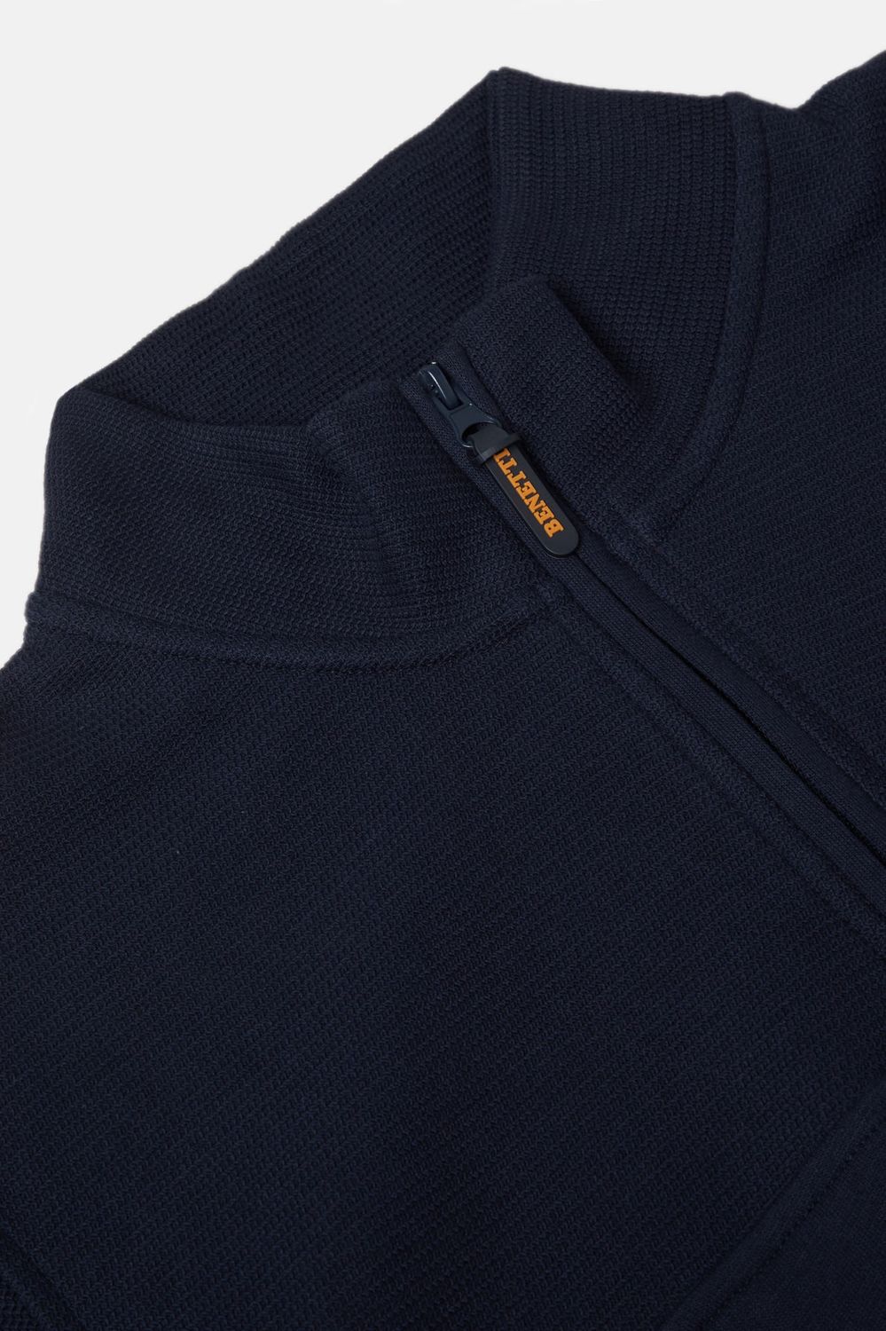 BENETTI 1/4 ZIP ERROL NAVY