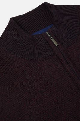 BENETTI 1/4 ZIP BROSNA BORDO
