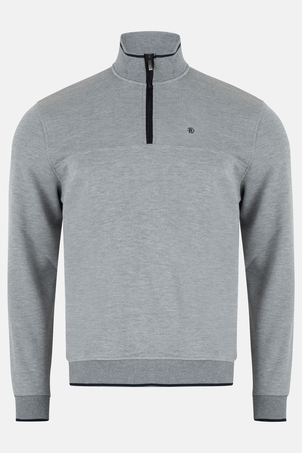 BENETTI 1/4 ZIP DAVID SILVER