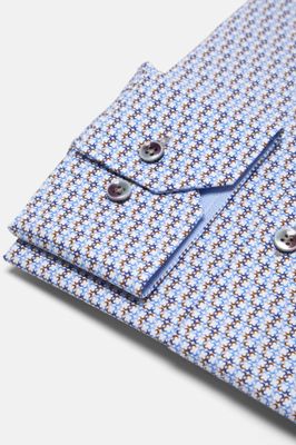 BENETTI STEPHEN CASUAL SHIRT MF COFFEE