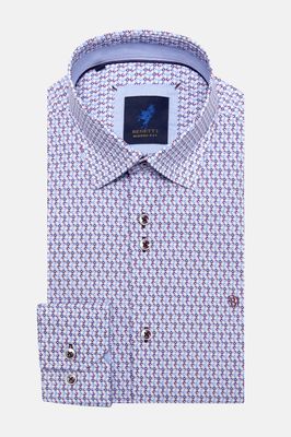 BENETTI STEPHEN CASUAL SHIRT MF RED