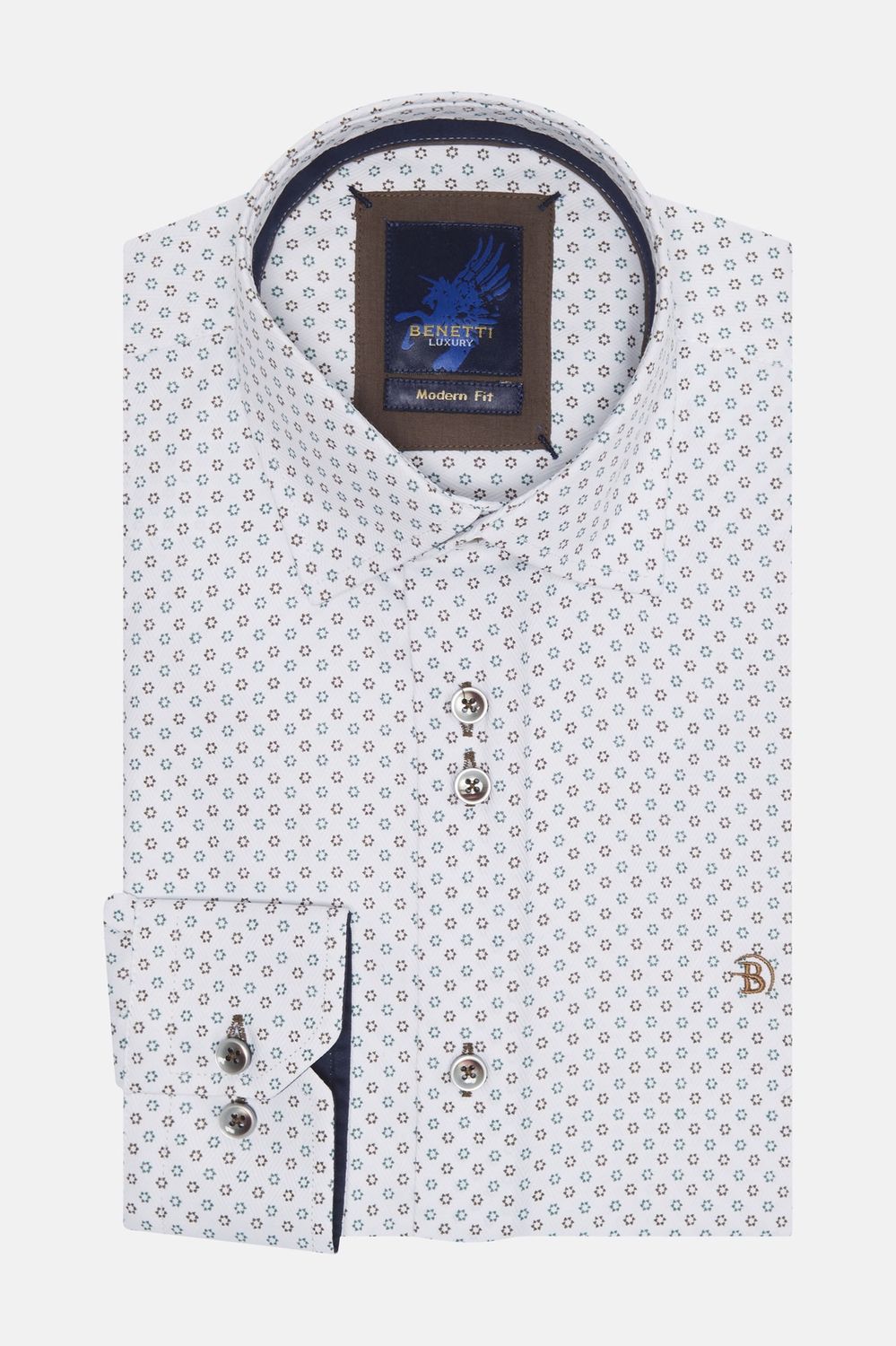BENETTI LINCOLN CASUAL SHIRT FOREST MF