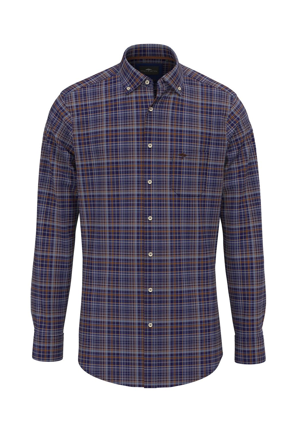 1414 8010 FYNCH HATTON SHIRT COL 804 HAZEL