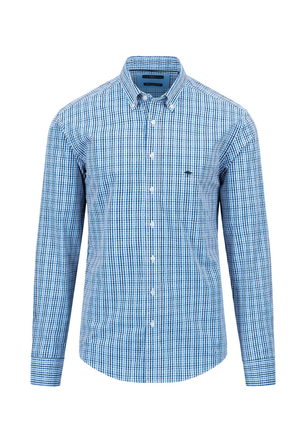 1414 5030 FYNCH HATTON SHIRT COL 622 VIBRANT BLUE