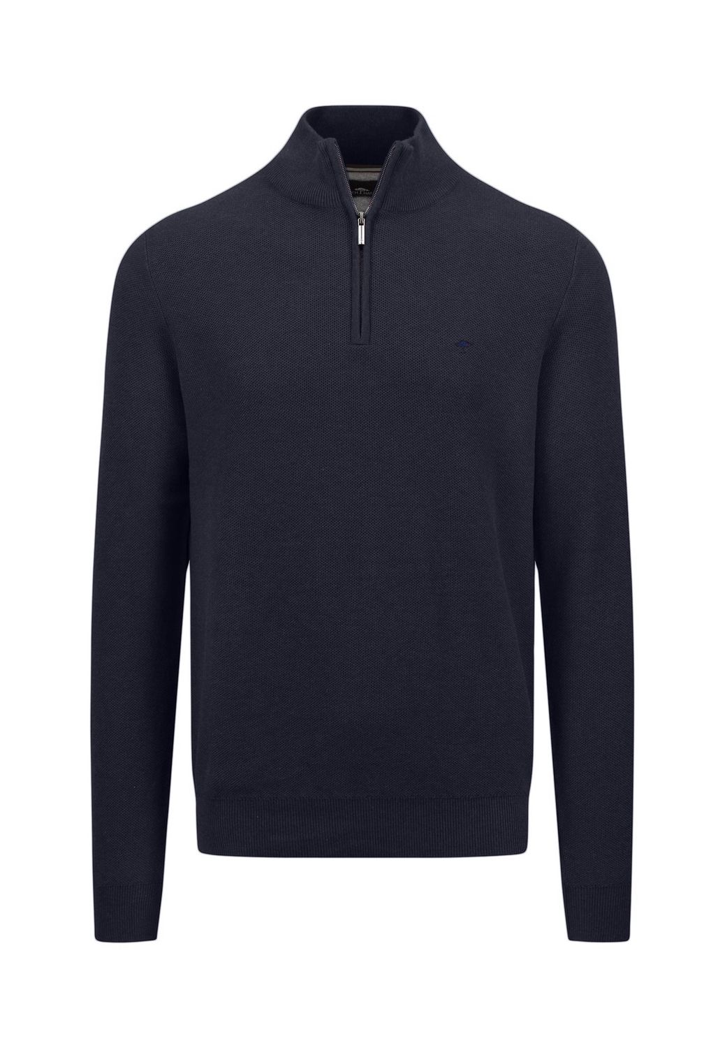 1414 222 FYNCH HATTON 1/4 ZIP COL  690 NAVY