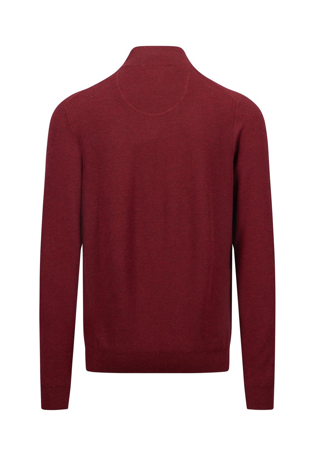 1414 222 FYNCH HATTON 1/4 ZIP COL  303 RUBY RED