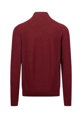 1414 222 FYNCH HATTON 1/4 ZIP COL  303 RUBY RED