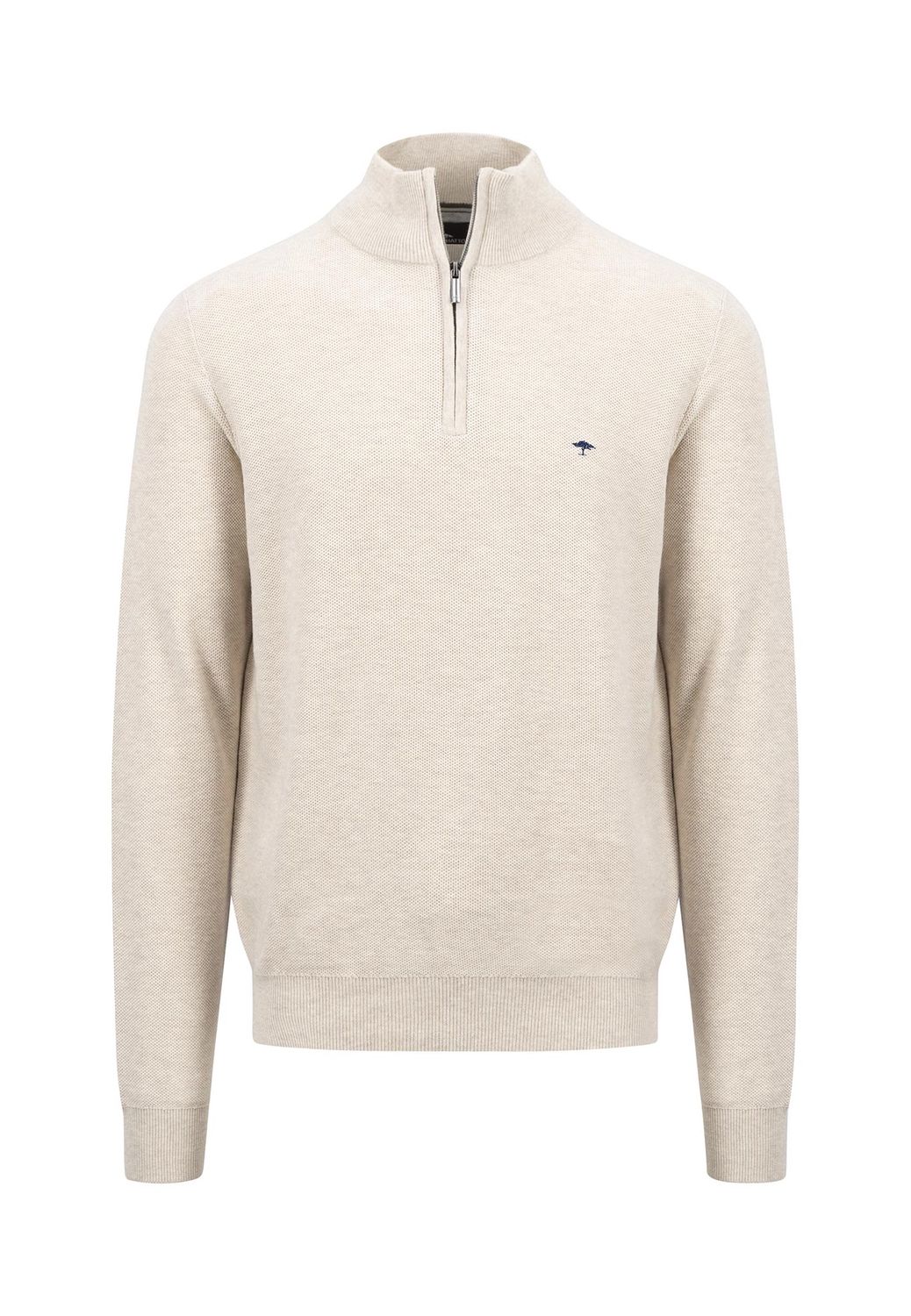 1414 222 FYNCH HATTON 1/4 ZIP COL  826 WINTER WHITE