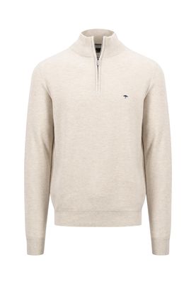 1414 222 FYNCH HATTON 1/4 ZIP COL  826 WINTER WHITE