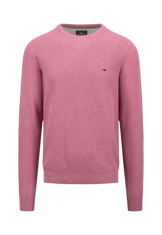 1414 220 FYNCH HATTON O NECK KNIT COL 459 PALE BLUSH