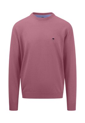 1414 210 FYNCH HATTON O NECK KNIT COL 459 PALE BLUSH
