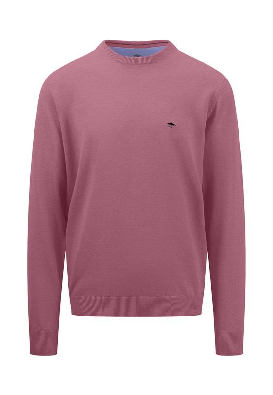 1414 210 FYNCH HATTON O NECK KNIT COL 459 PALE BLUSH
